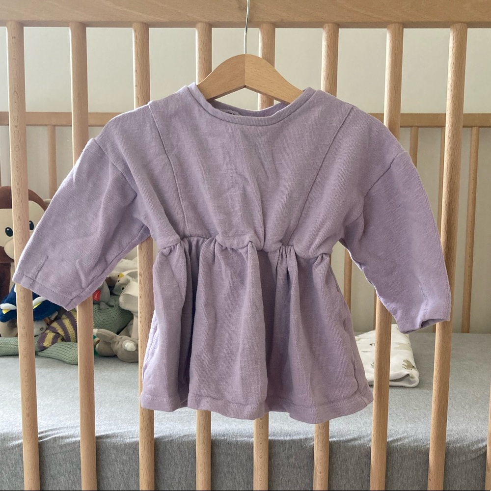 Zara sweatshirt dress/tunic